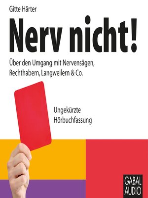 cover image of Nerv nicht!